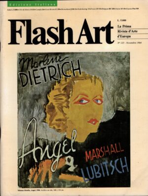 Rivista Flash Art n. 123 - Novembre 1984 ed. Giancarlo Politi Editore