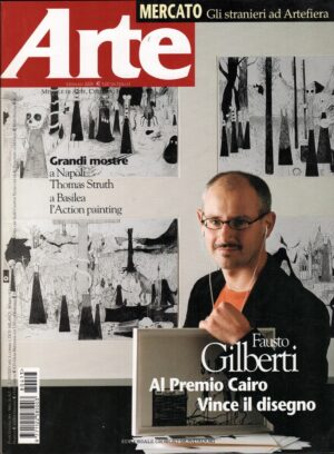 Rivista Arte n. 413 - Gennaio 2008 ed. Mondadori