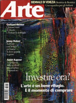 Rivista Arte n. 424 - Dicembre 2008 ed. Mondadori