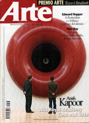 Rivista Arte n. 433 - Settembre 2009 ed. Mondadori
