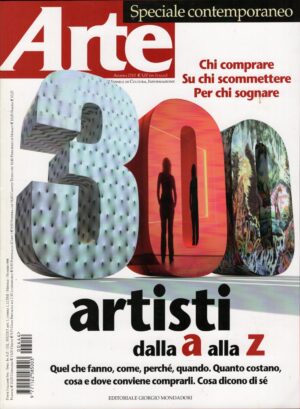 Rivista Arte n. 444 - Agosto 2010 ed. Mondadori