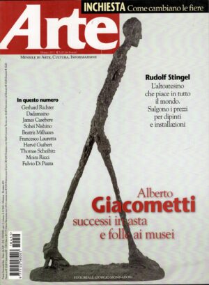 Rivista Arte n. 451 - Marzo 2011 ed. Mondadori