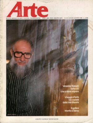 Rivista Arte Bolaffi n. 121 - Luglio Agosto 1982 ed. Giorgio Mondadori