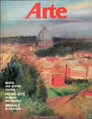 Rivista Arte n. 165 - Luglio Agosto 1986 ed. Giorgio Mondadori