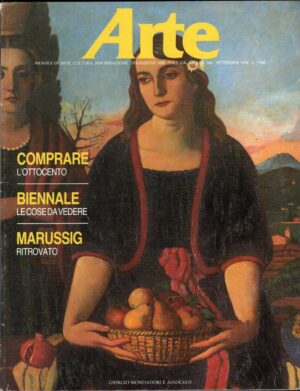 Rivista Arte n. 166 - Settembre 1986 ed. Giorgio Mondadori