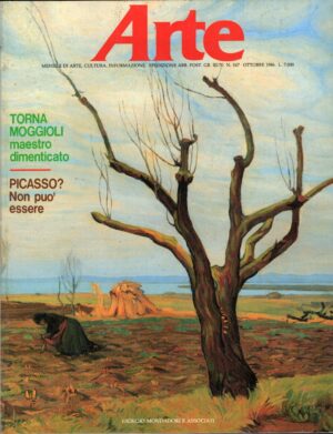 Rivista Arte n. 167 - Ottobre 1986 ed. Giorgio Mondadori