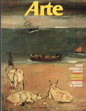 Rivista Arte n. 169 - Dicembre 1986 ed. Giorgio Mondadori