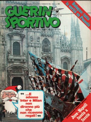 Rivista Guerin Sportivo n. 52 del 24-30 Dicembre 1975 ed. Conti