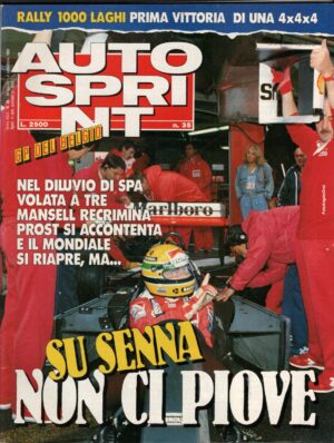Autosprint n. 35 - Agosto Settembre 1989 ed. Conti
