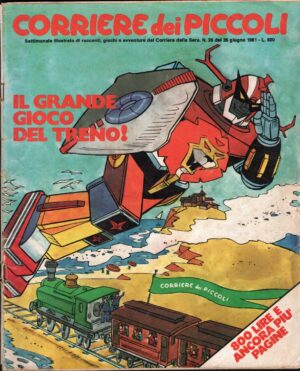 Rivista Corriere dei Piccoli n. 26 del 26 Giugno 1981 ed. Rizzoli