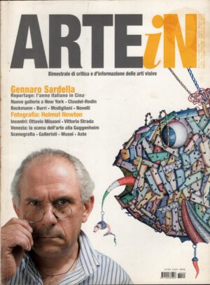 Rivista Arte In n. 102 - Aprile Maggio 2006 - In copertina Gennaro Sardella ed. Napoleon