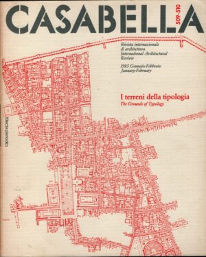 Rivista Casabella n. 509-510 - Gennaio Febbraio 1985 ed. Electa