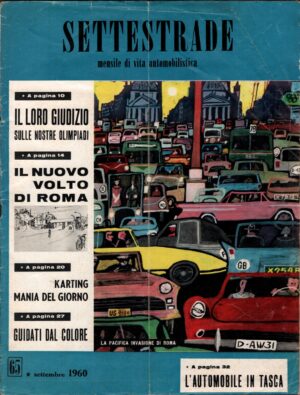 Rivista Settestrade n. 65 - Settembre 1960 ed. Tumminelli