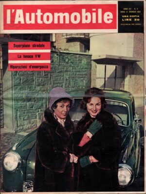 Rivista L'Automobile n. 5 del 31 Gennaio 1960 ed. Automobile Club d'Italia