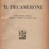 Il Decamerone di Giovanni Boccaccio ed. Barion (1931)