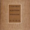 Gli uomini rappresentativi di Ralph Waldo Emerson - I Grandi Scrittori Stranieri n. 52 ed. Utet (1942)