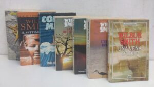 Lotto n. 7 Libri Romanzi d'Azione di Wilburn Smith - Lotto come da immagine