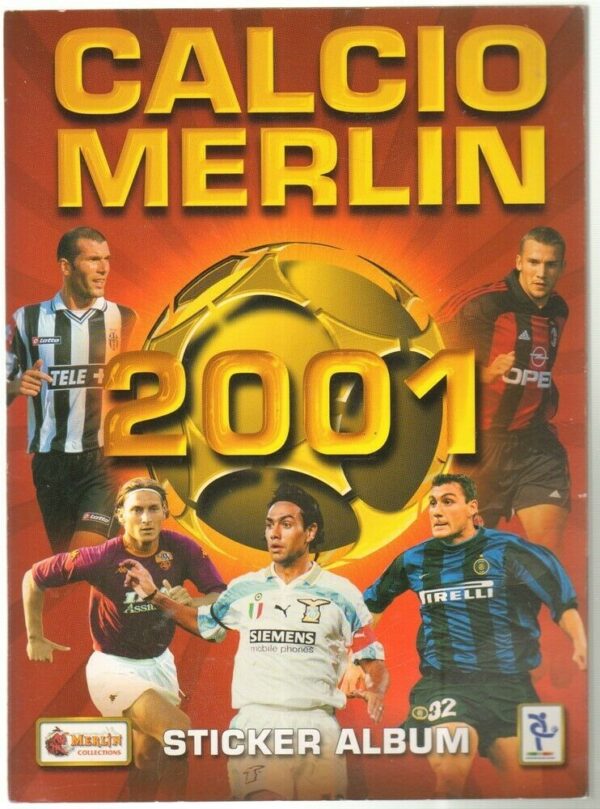 Album-CALCIATORI-CALCIO-MERLIN-2001-Incompleto-Poster-113640482370