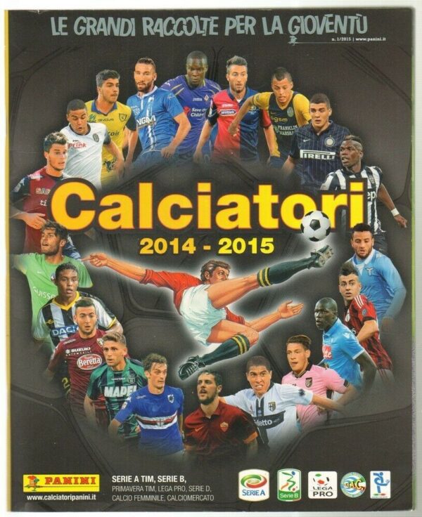 Album-Figurine-CALCIATORI-2014-2015-Incompleto-Presenti-590-figurine-su-764-123647034410