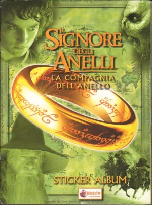 Album Figurine IL SIGNORE DEGLI ANELLI. La Compagnia dell'Anello. Merlin. Con Po