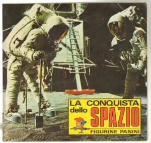 Album Figurine LA CONQUISTA DELLO SPAZIO ed. Panini 1973 INCOMPLETO