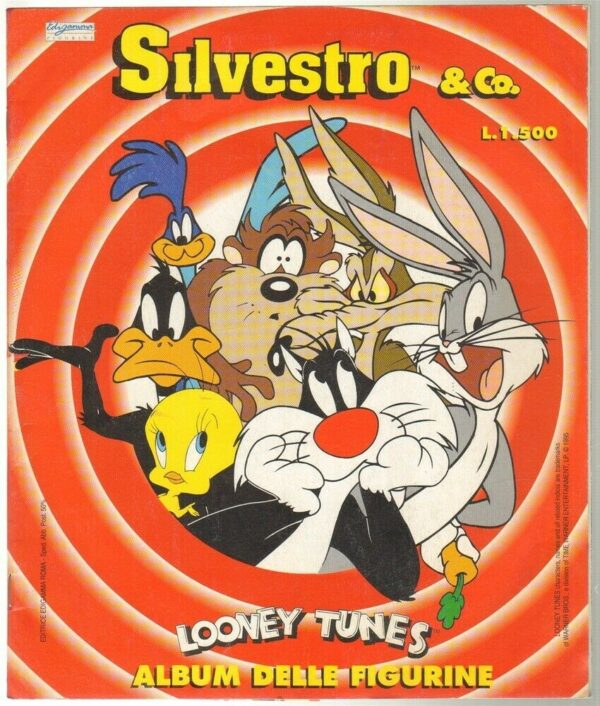 Album-Figurine-SILVESTRO-E-CO-Looney-Tunes-1995-Incompleto-Edigamma-113636979260