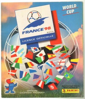 Album World Cup FRANCE 98 Panini Versione Italiana. Incompleto. Presenti 447 fig