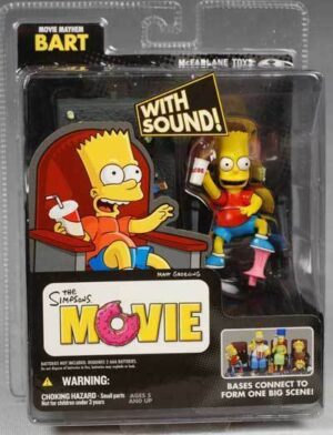 BART SIMPSONS Action figure I SIMPSONS il film - McFarlane Toys NUOVO NEW McFarl