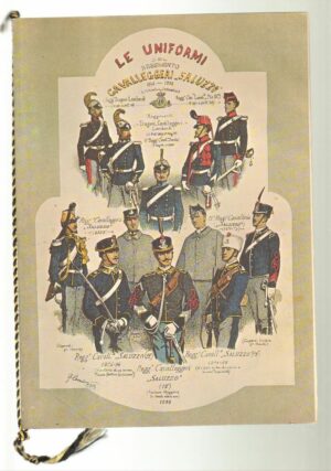 Calendario Cavalleggeri di Saluzzo Anno 1977 Con cordoncino originale