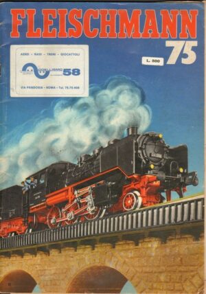 Catalogo FLEISCHMANN 1975 con listino prezzi e novità scala HO N - ITA
