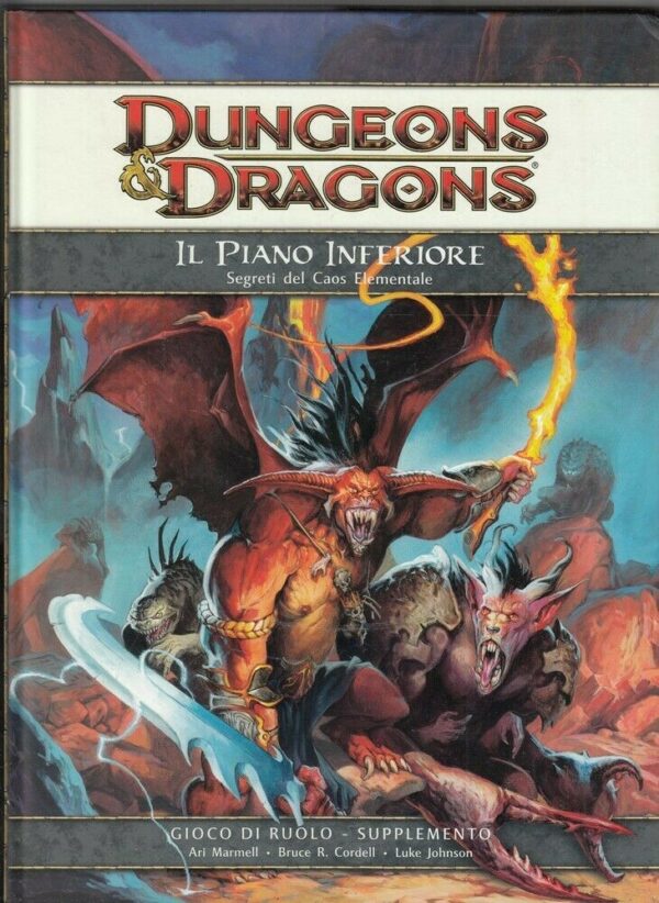 Dungeons-Dragons-IL-PIANO-INFERIORE-Segreti-Caos-Elementale-Supplemento-6013-114129807970