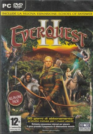 EVERQUEST II + 3 Espansioni. 2 Dischi. Gioco PC ITALIANO COMPLETO
