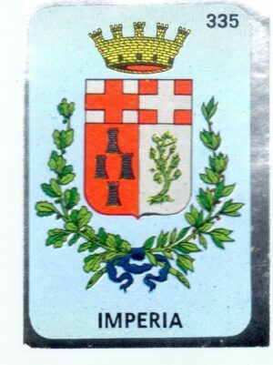 Figurina TUTTA ITALIA n.335 (Imperia) Ed. Fol-Bo