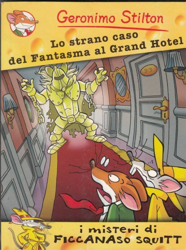 Geronimo-Stilton-n-8-LO-STRANO-CASO-DEL-FANTASMA-AL-GRAND-HOTEL-ed-Piemme-122486745280