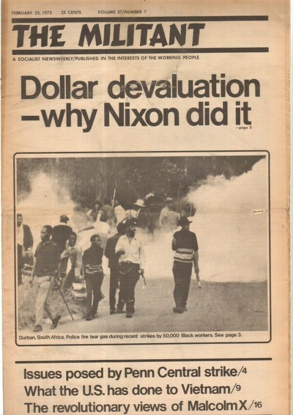 Giornale-Inglese-THE-MILITANT-22-February-1973-n-7-volume-37-English-Magazine-112856044180