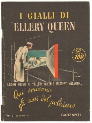I Gialli di Ellery Queen n. 13 ed. Garzanti 1951 Gennaio