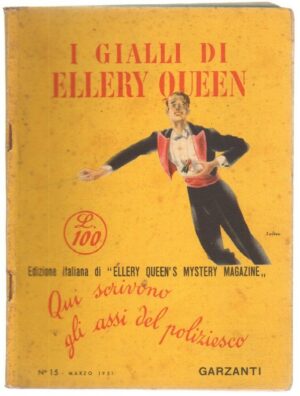 I Gialli di Ellery Queen n. 15 ed. Garzanti 1951 Marzo