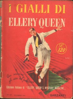 I Gialli di Ellery Queen n. 59 ed. Garzanti 1954 Novembre