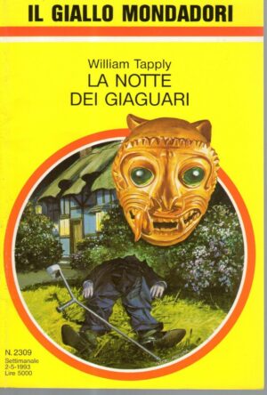 La notte dei Giaguari di William Tapply - Il Giallo Mondadori n. 2309 ed. Mondadori