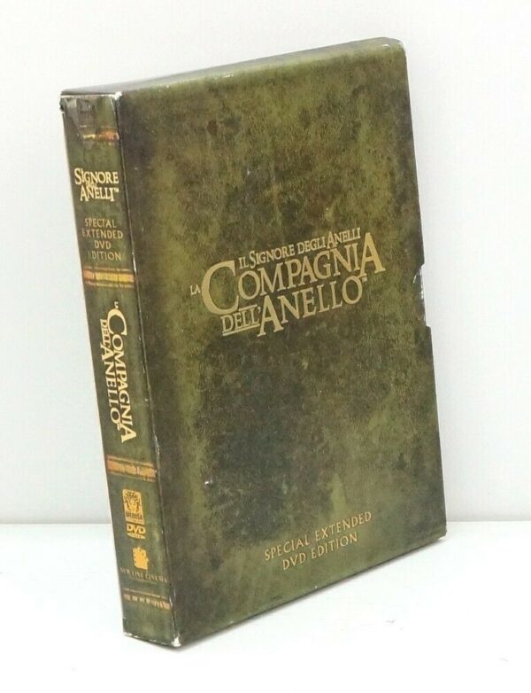 Il-Signore-degli-anelli-LA-COMPAGNIA-DELLANELLO-Cofanetto-Special-Extended-DVD-123865969530