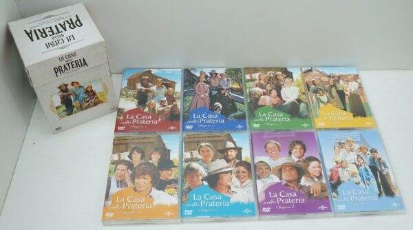 LA-CASA-NELLA-PRATERIA-Stagioni-Complete-1-8-n-48-DVD-ITA-con-Cofanetto-123989554810-2