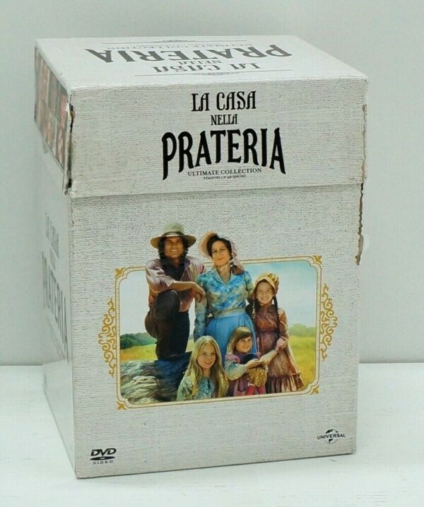 LA-CASA-NELLA-PRATERIA-Stagioni-Complete-1-8-n-48-DVD-ITA-con-Cofanetto-123989554810