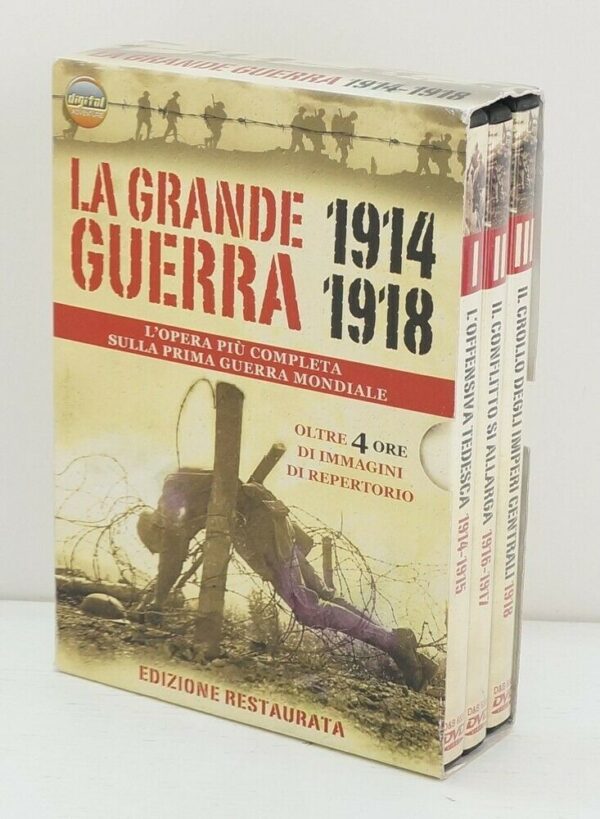 LA-GRANDE-GUERRA-1914-1918-n-3-DVD-ITA-con-Cofanetto-Cinehollywood-113907741600