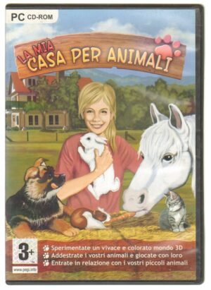 LA MIA CASA PER ANIMALI Videogioco PC ITALIANO COMPLETO DI MANUALE