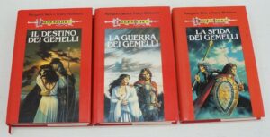 LE LEGGENDE DI DRAGONLANCE Trilogia Completa. Destino Guerra Sfida GEMELLI Euroc