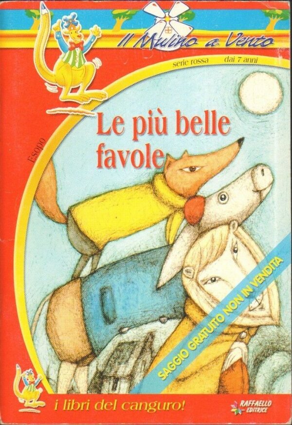 LE-PIU-BELLE-FAVOLE-Esopo-I-libri-del-canguro-1-ed-Raffaello-2002-122287943220