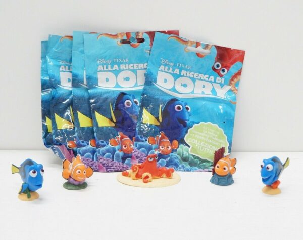 Lotto-n-5-Minifigure-ALLA-RICERCA-DI-DORY-Nemo-Walt-Disney-Pixar-114113932110
