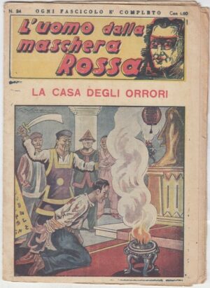 L'uomo dalla maschera rossa: LA CASA DEGLI ORRORI ed. 1936