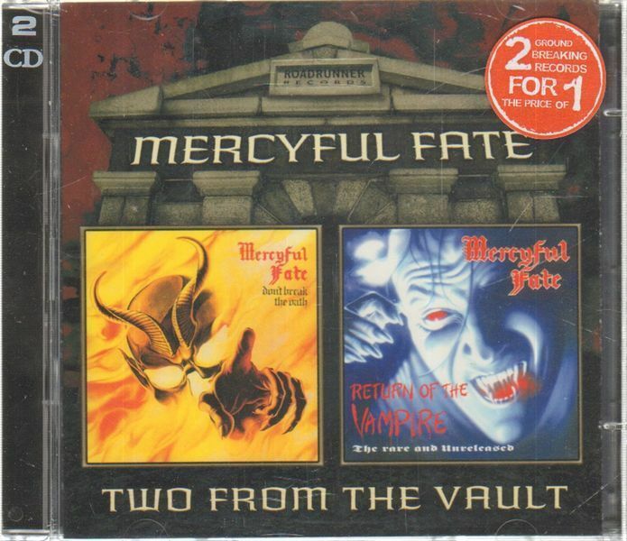MERCYFUL FATE:  Don't Break The Oath / Return Of The Vampire n 2 CD Audio Sealed