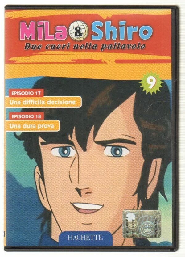 MILA-SHIRO-DUE-CUORI-NELLA-PALLAVOLO-n-9-DVD-ITA-PAL-Abbinamento-Editoriale-122740252120